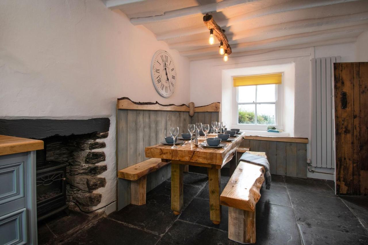 Farmhouse & Cottage At Geufron Farm - Dog Friendly Bryn-crug Exteriör bild
