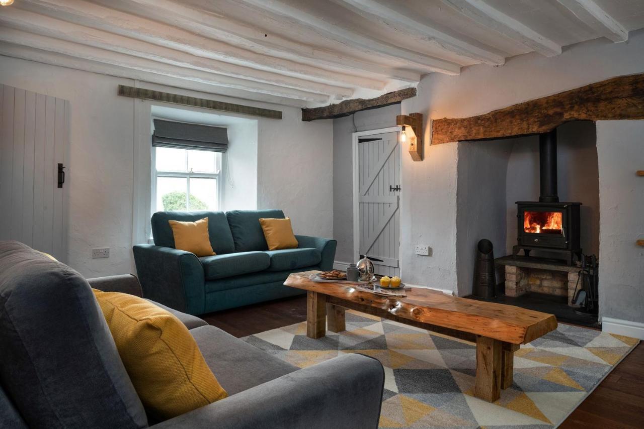 Farmhouse & Cottage At Geufron Farm - Dog Friendly Bryn-crug Exteriör bild
