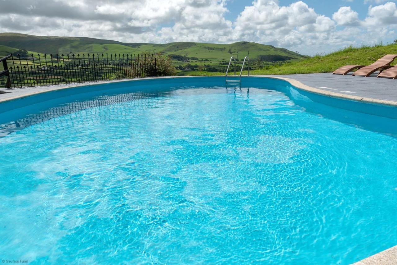 Farmhouse & Cottage At Geufron Farm - Dog Friendly Bryn-crug Exteriör bild
